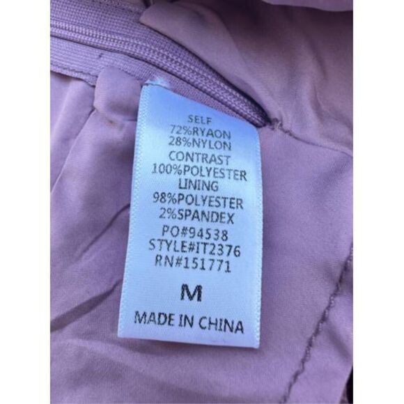 Her Entire Name Says GRACE Lavender Halter Tank Top Ruffled Cropped Tie Back Siz - Picture 5 of 7